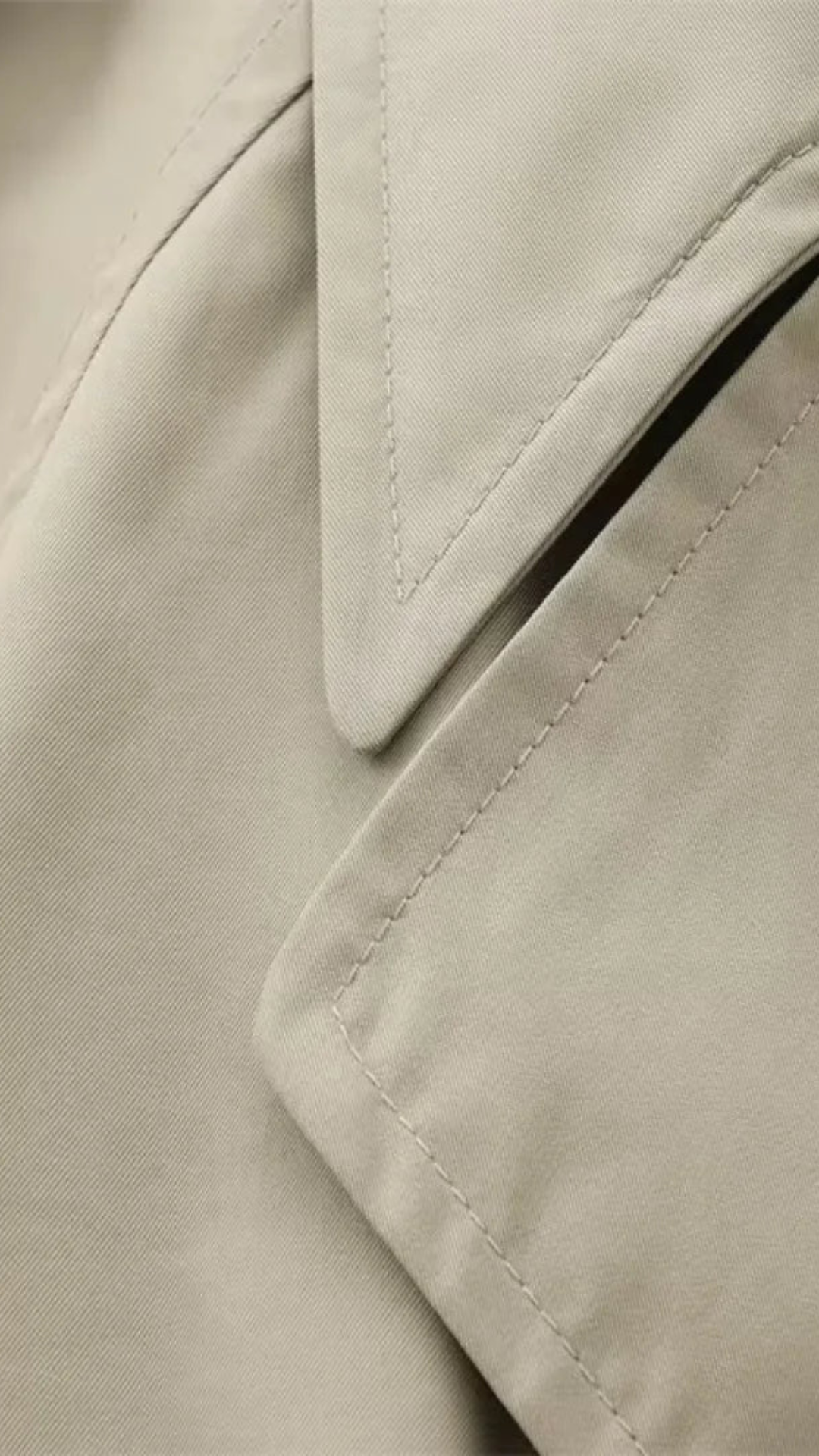 AMÉLIE – Cropped Trench Jacket